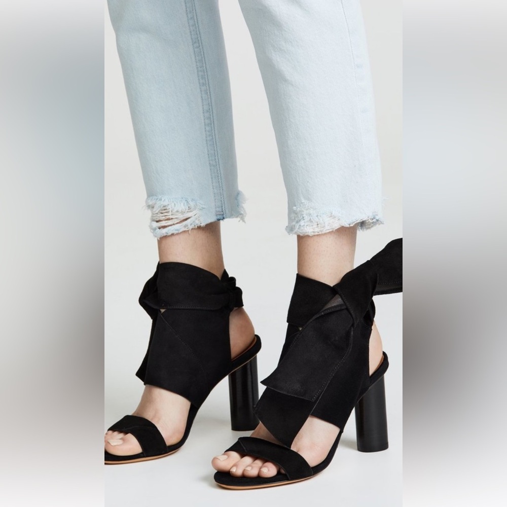 Iro black suede gladiator sandal. Size 37.